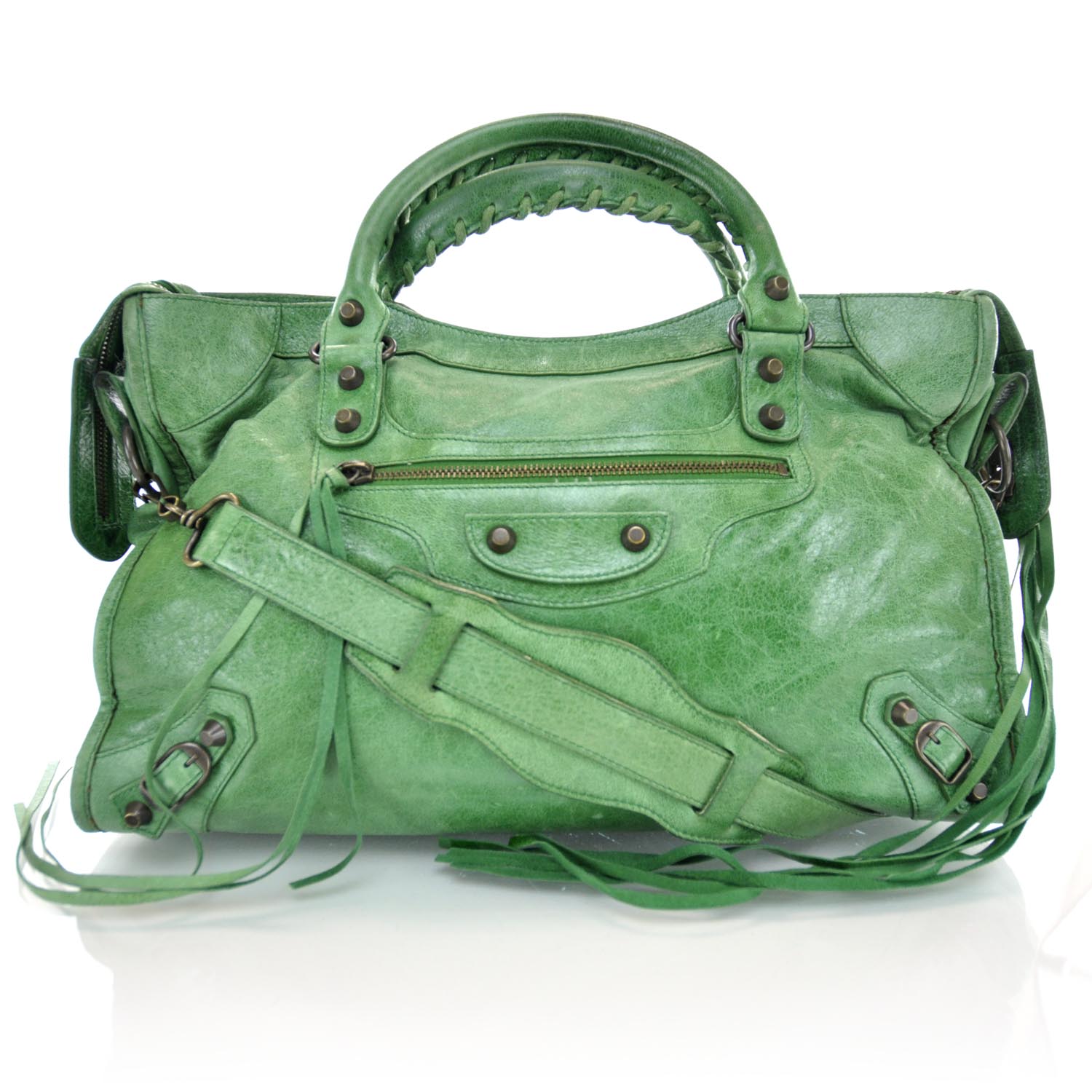 Balenciaga Chevre City Vert Gazon 1 of 10