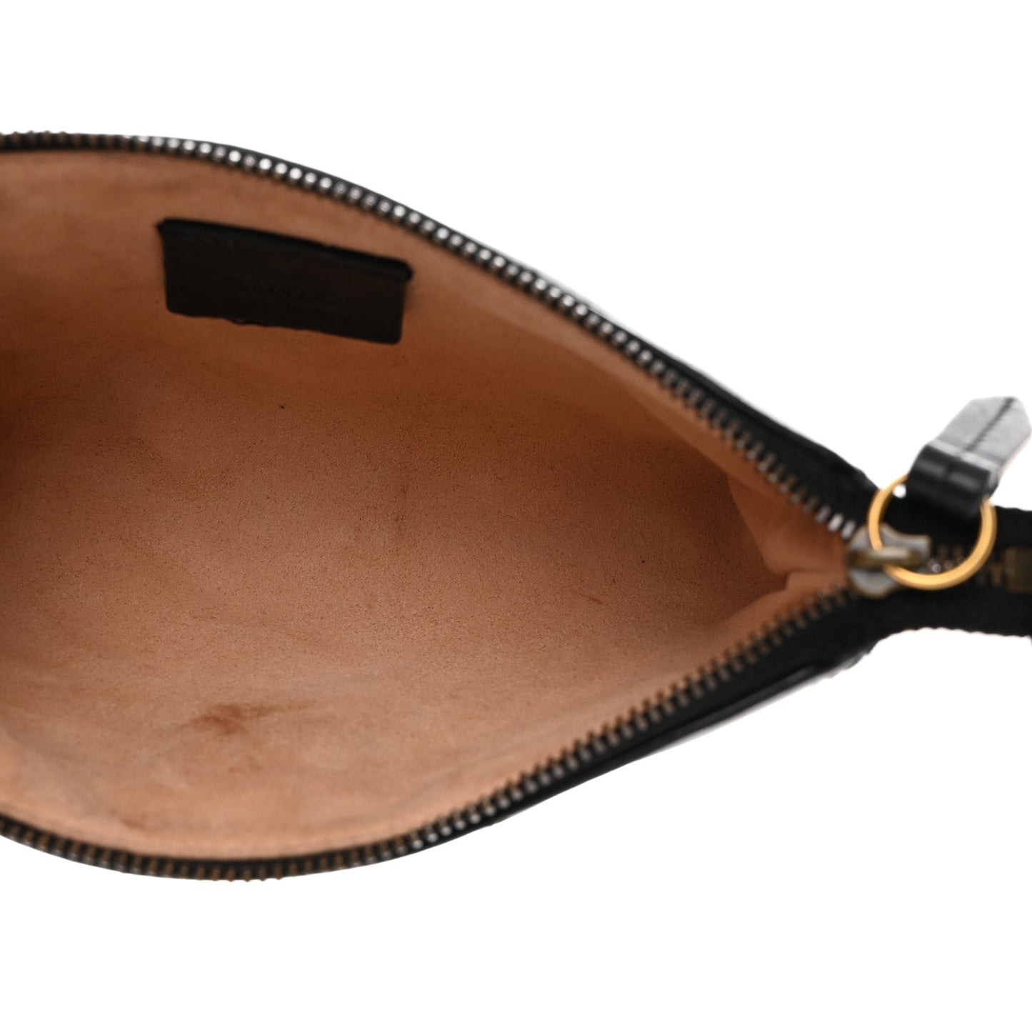 Calfskin Matelasse Mini GG Marmont Chain Bag Black