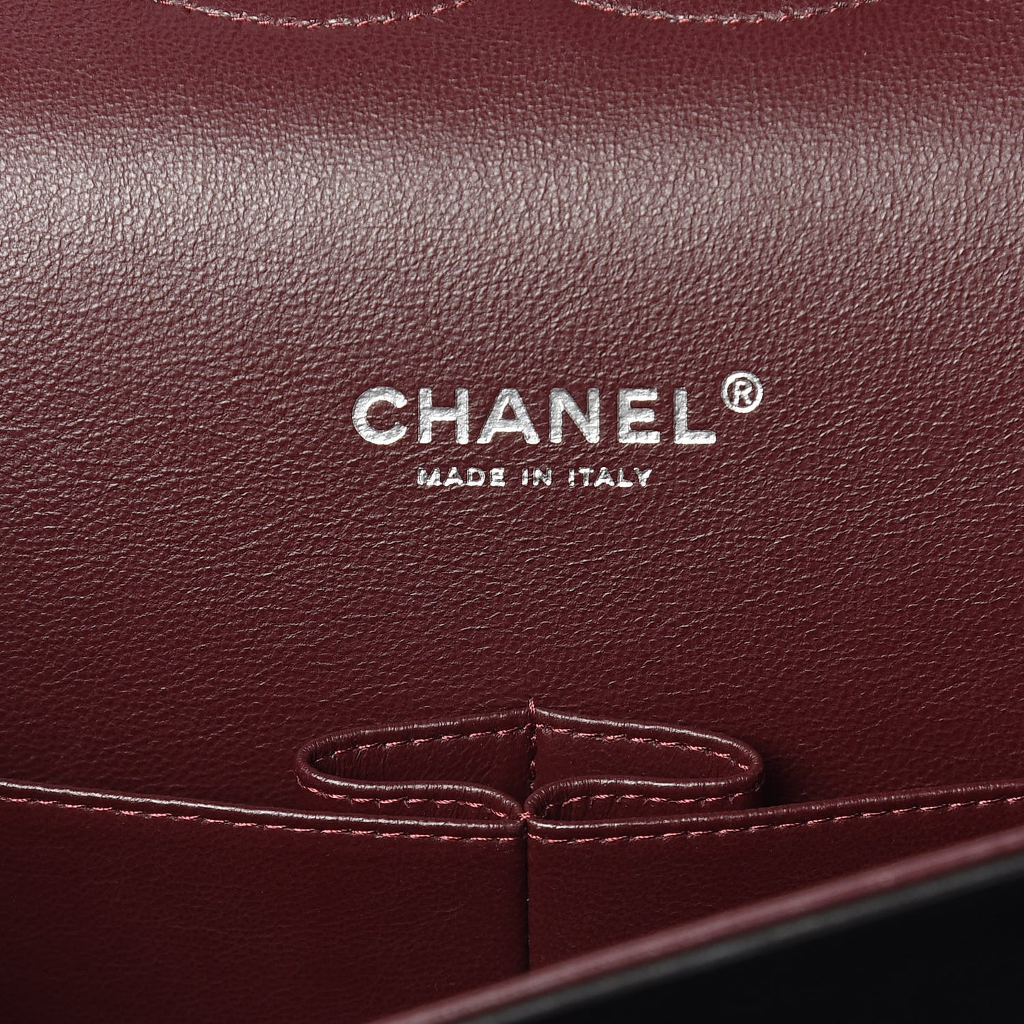 Lambskin Quilted Maxi Double Flap Black