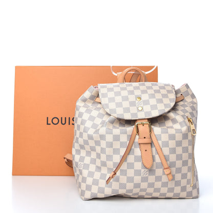 Louis Vuitton Damier Azur Sperone Backpack 9 of 9