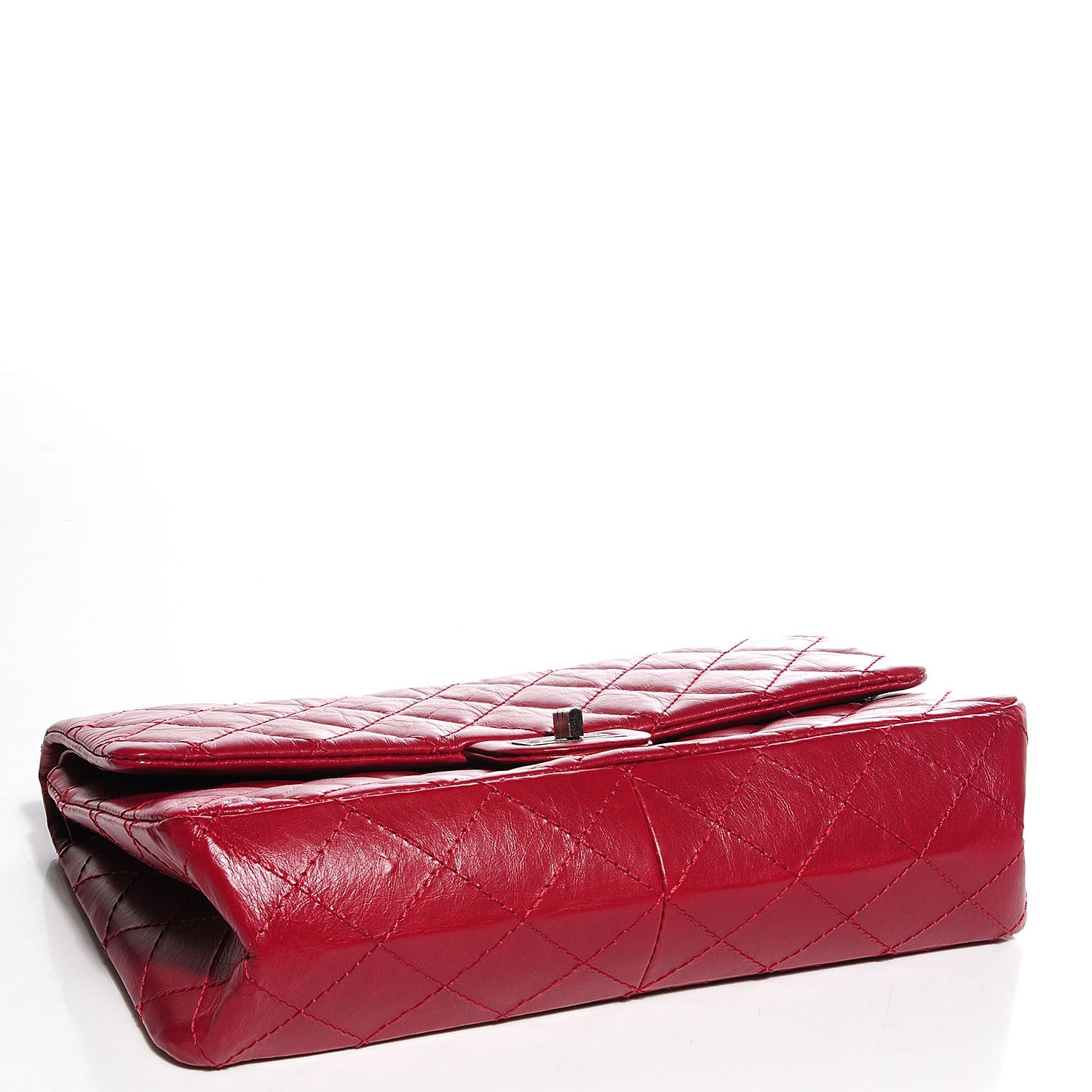 Chanel Aged Calfskin 2.55 Reissue 226 Flap Red 4 of 9