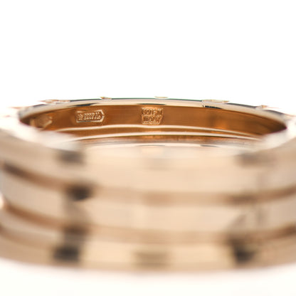 Bulgari 18K Yellow Gold B.Zero1 Three-Band Ring 57 8 5 of 6