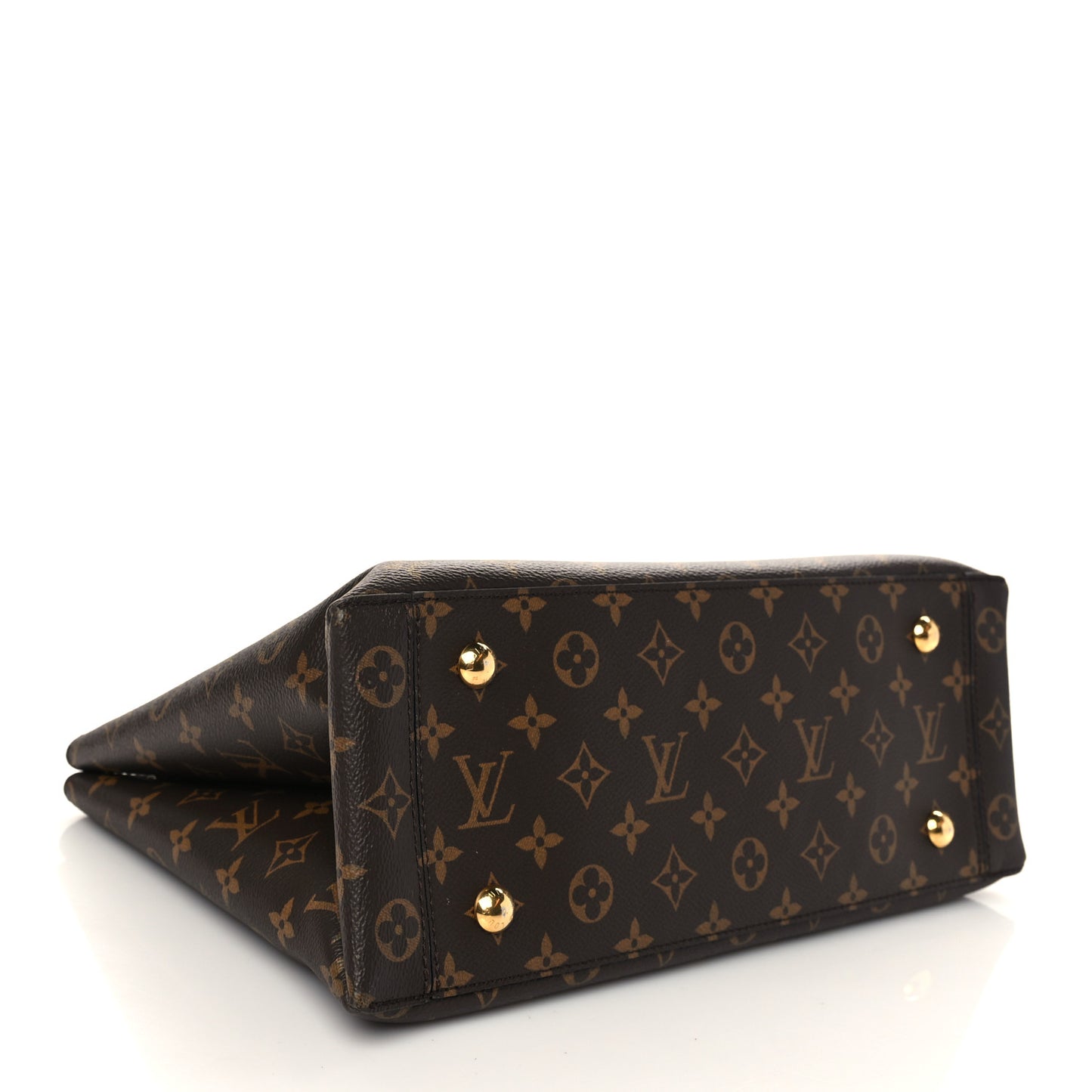 Monogram Flower Tote Black