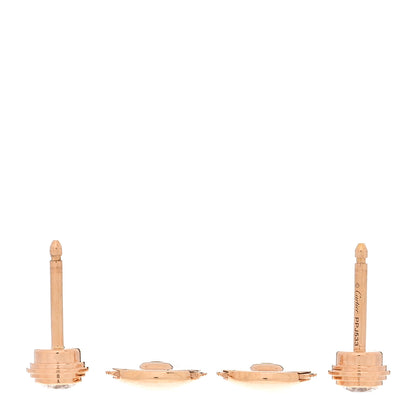 Cartier 18K Pink Gold Diamond MM D'Amour Earrings 3 of 5