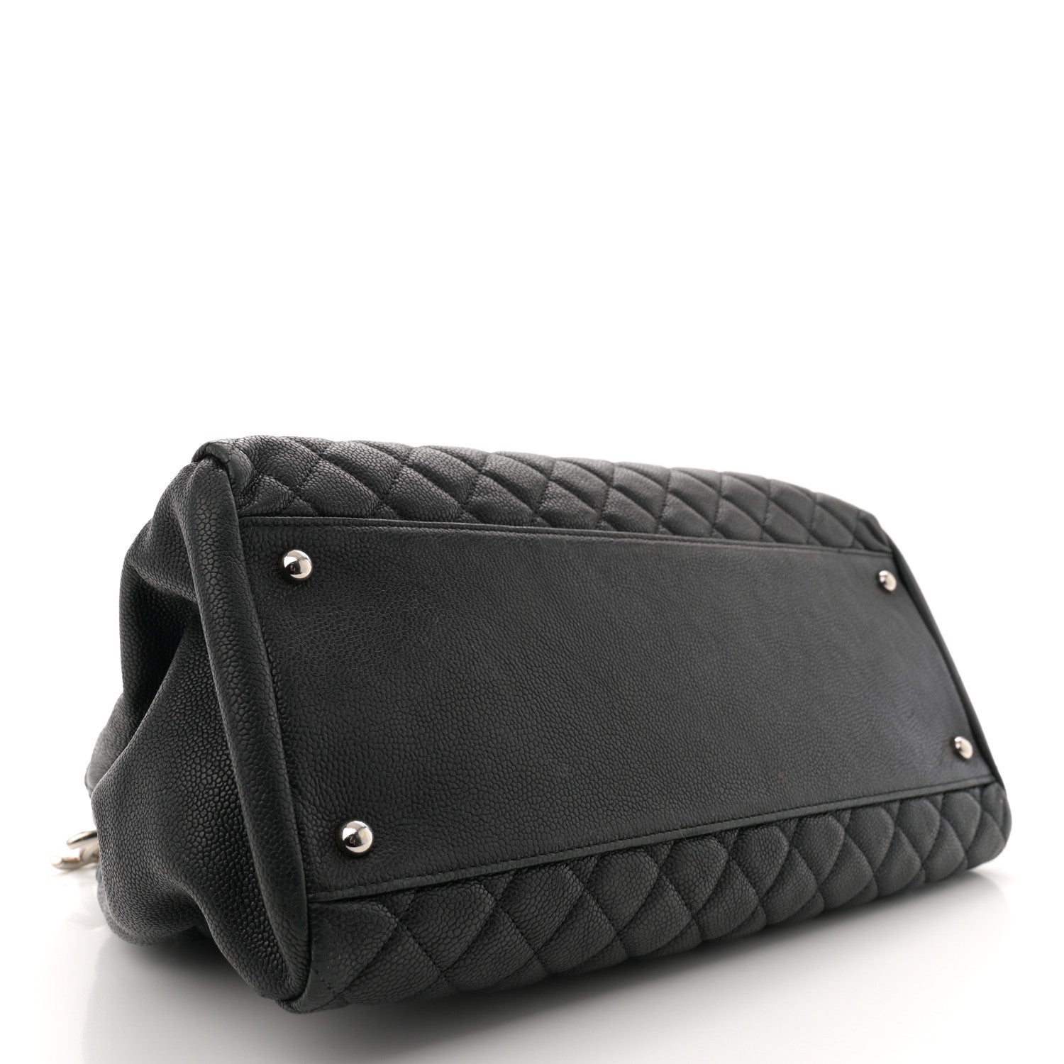 Chanel Caviar Quilted Large Just Mademoiselle Black 4 of 14