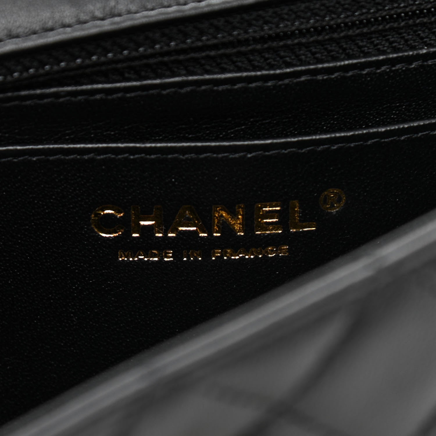 Chanel Lambskin Quilted Mini Rectangular Flap Black 5 of 10