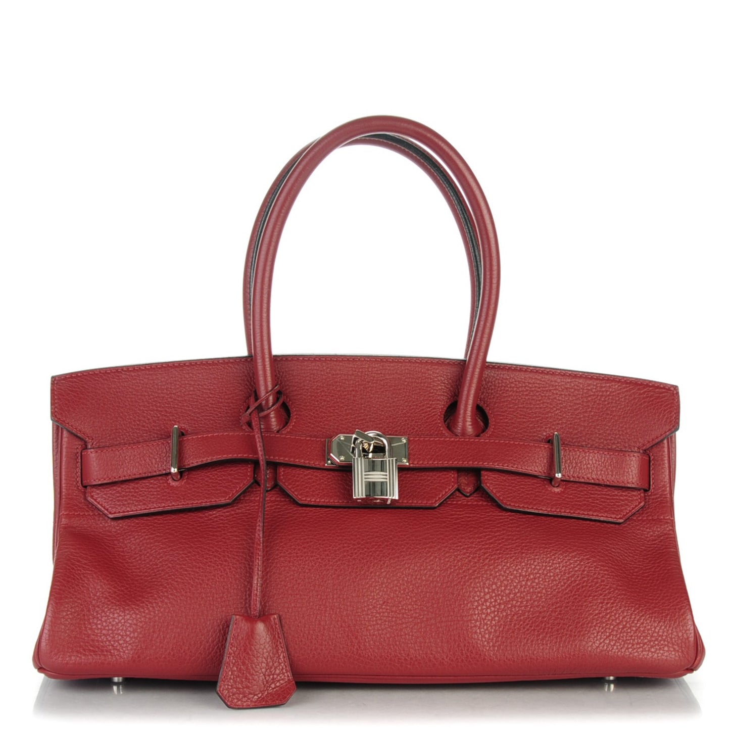 Taurillon Clemence JPG Birkin 42 Rouge H