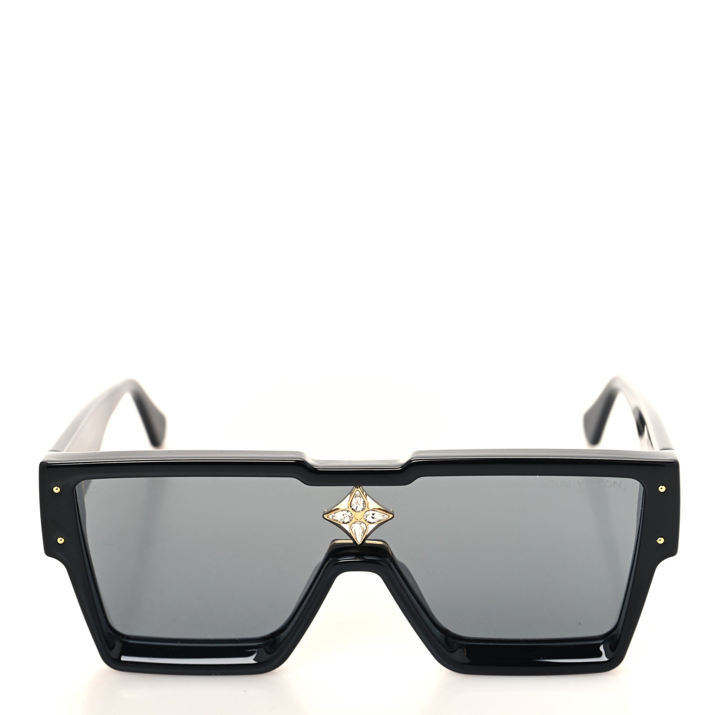 Acetate Swarovski Crystal Cyclone Sunglasses Z1578W Black
