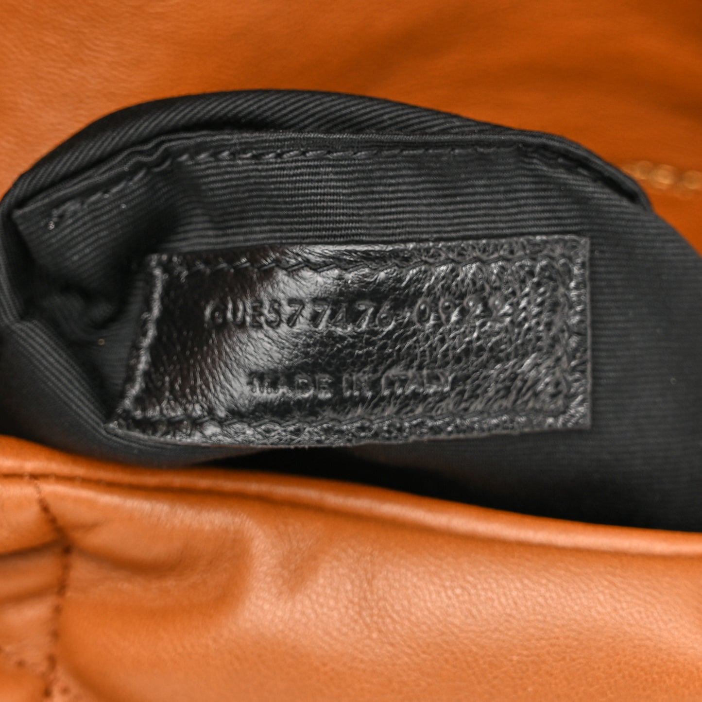 Lambskin Quilted Small Loulou Puffer Monogram Chain Satchel Dark Honey