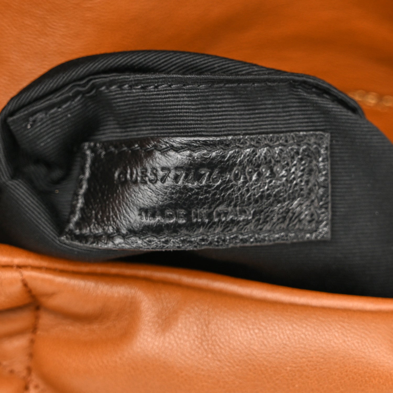 Saint Laurent Lambskin Quilted Small Loulou Puffer Monogram Chain Satchel Dark Honey 8 of 11