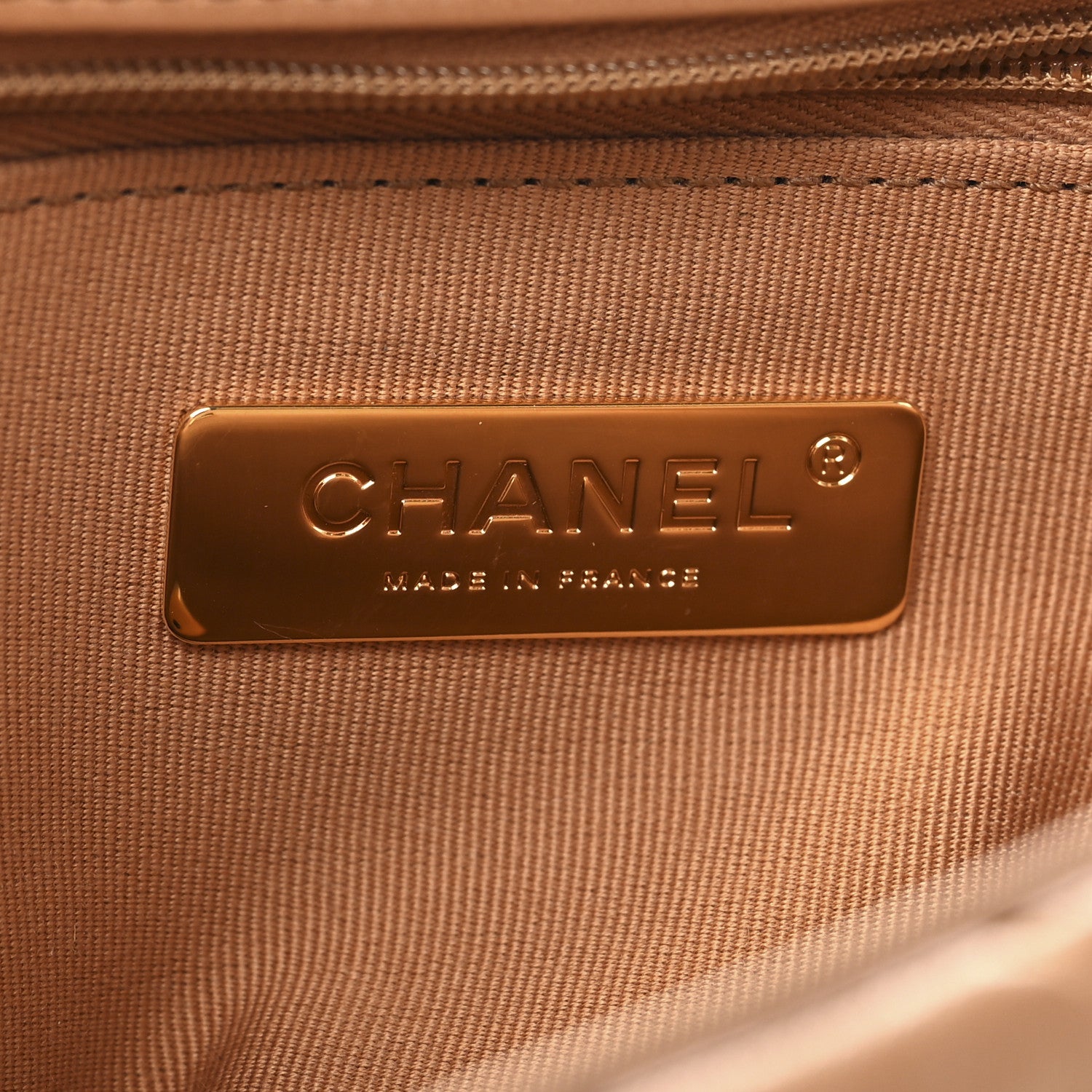 Chanel Lambskin Quilted Medium Chanel 19 Flap Brown 6 of 10