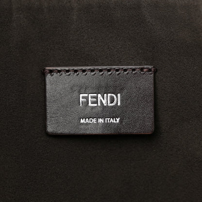 Fendi Vitello Cher Logo Embossed After Messenger Bag Dark Blue 6 of 12