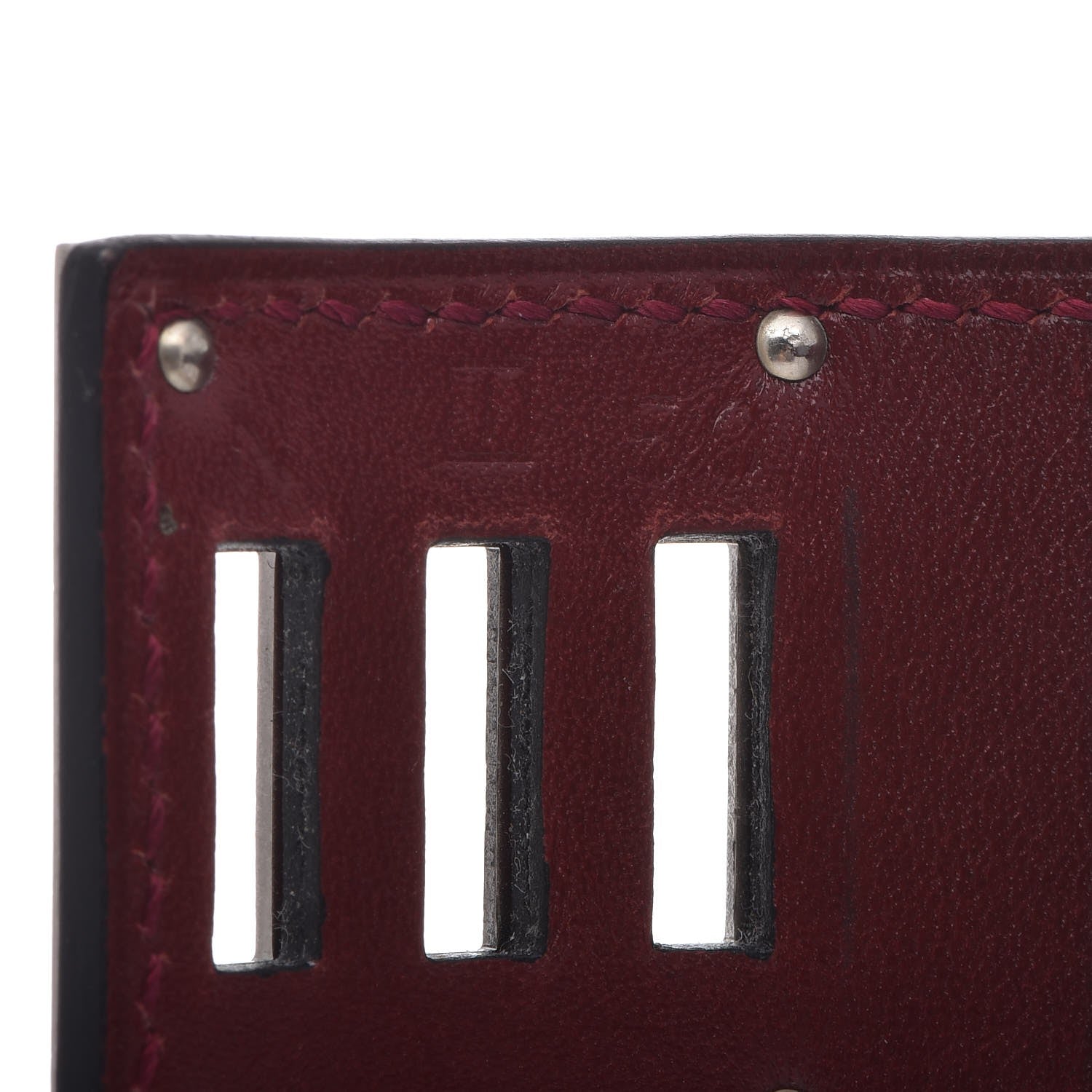 Hermes Box Kelly Dog Bracelet Rouge H 5 of 5
