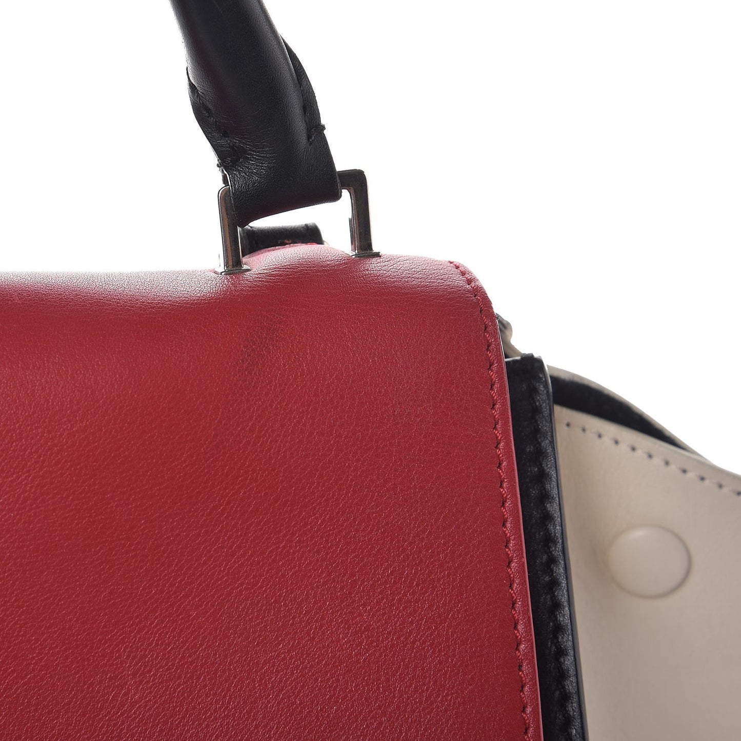 Smooth Calfskin Medium Tri-color Trapeze