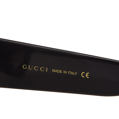 Gucci Acetate Round GG0084S Sunglasses Black Red Green 5 of 9
