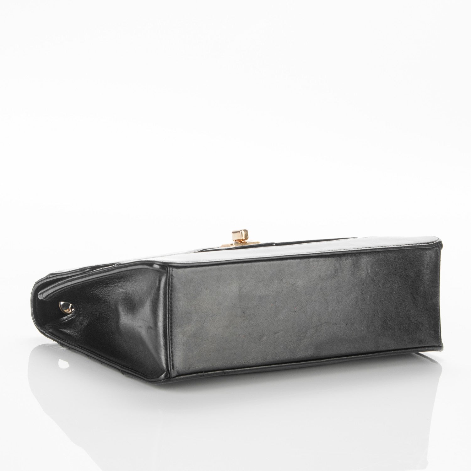 Chanel Lambskin Quilted Medium Single Flap Black 4 of 8
