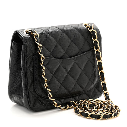 Chanel Caviar Quilted Mini Square Flap Black 3 of 15