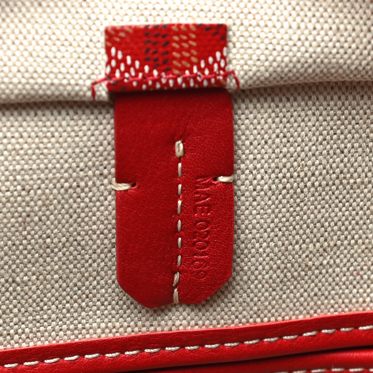 Goyardine Artois PM Red