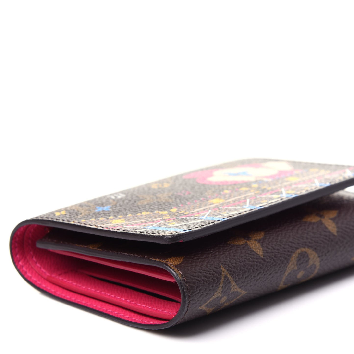 Monogram 2020 Christmas Animation Roller Coaster Victorine Wallet Pivoine