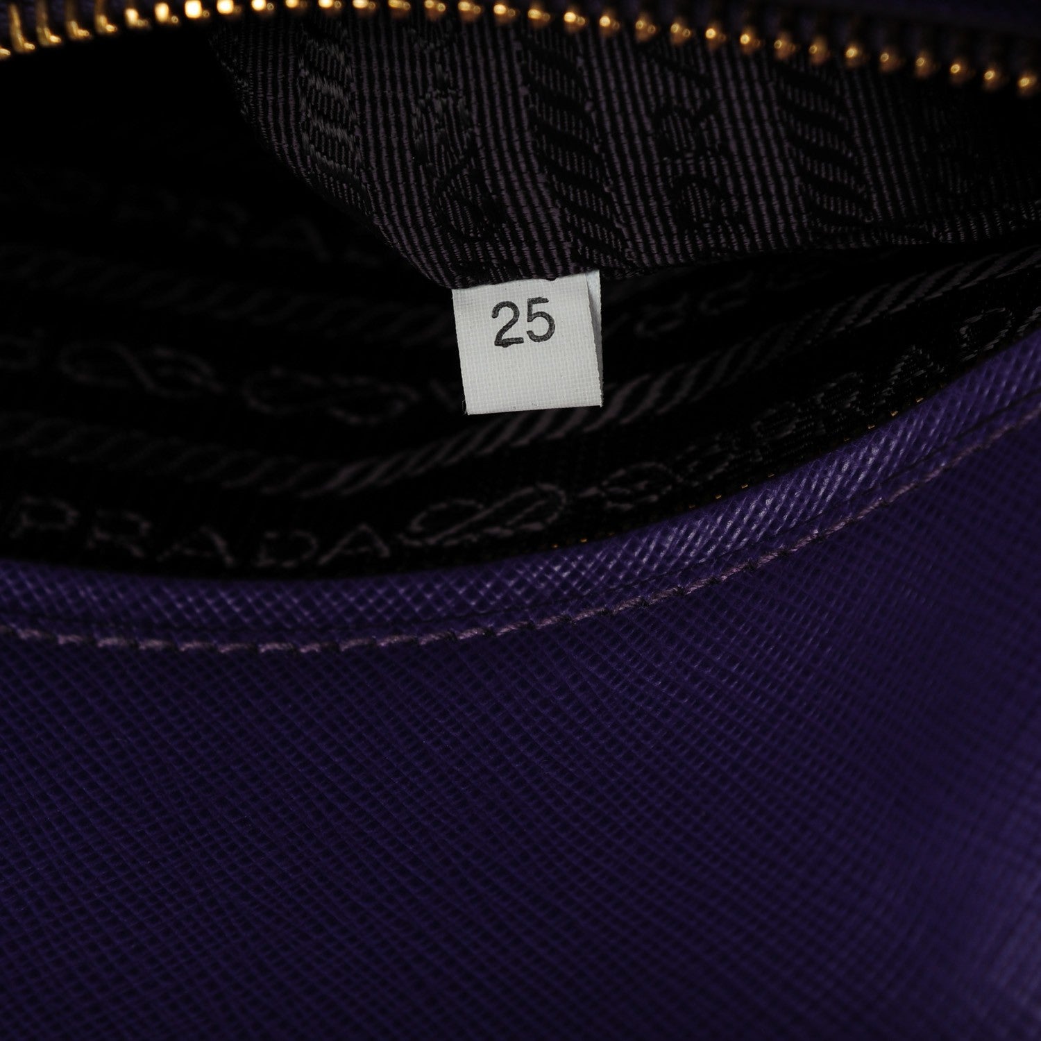 Prada Saffiano Lux Medium Promenade Tote Viola 7 of 7