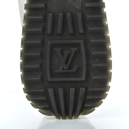 Louis Vuitton Suede Monogram Run Away Sneakers 37 White 16 of 18