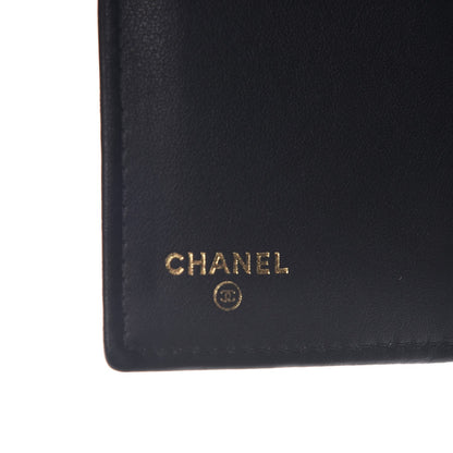 Chanel Caviar Quilted Medium Boy Flap Wallet Black 6 of 8