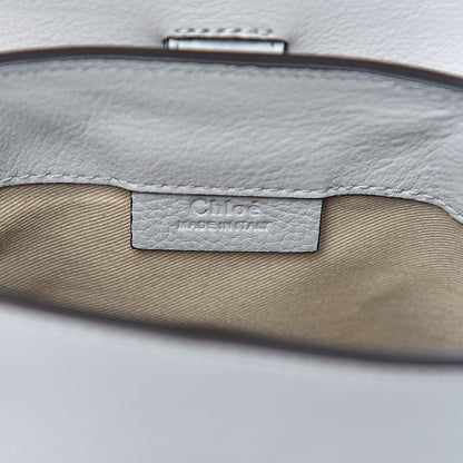 Chloe Suede Calfskin Mini Faye Backpack Airy Grey 6 of 10