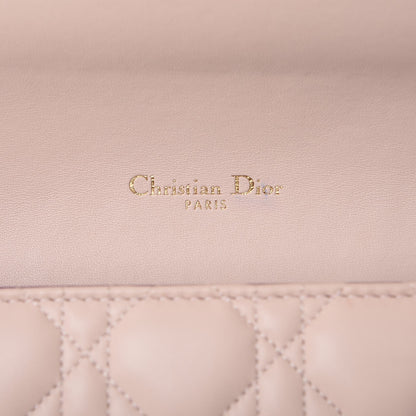 Christian Dior Lambskin Cannage Medium Miss Dior Flap Light Pink 6 of 12
