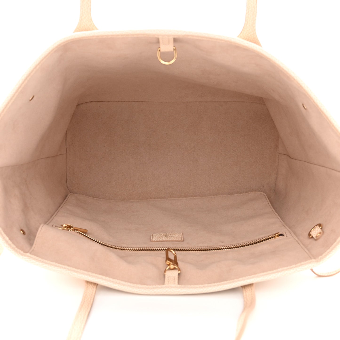 LOUIS VUITTON Empreinte Monogram Summer Stardust Neverfull MM Beige Clair