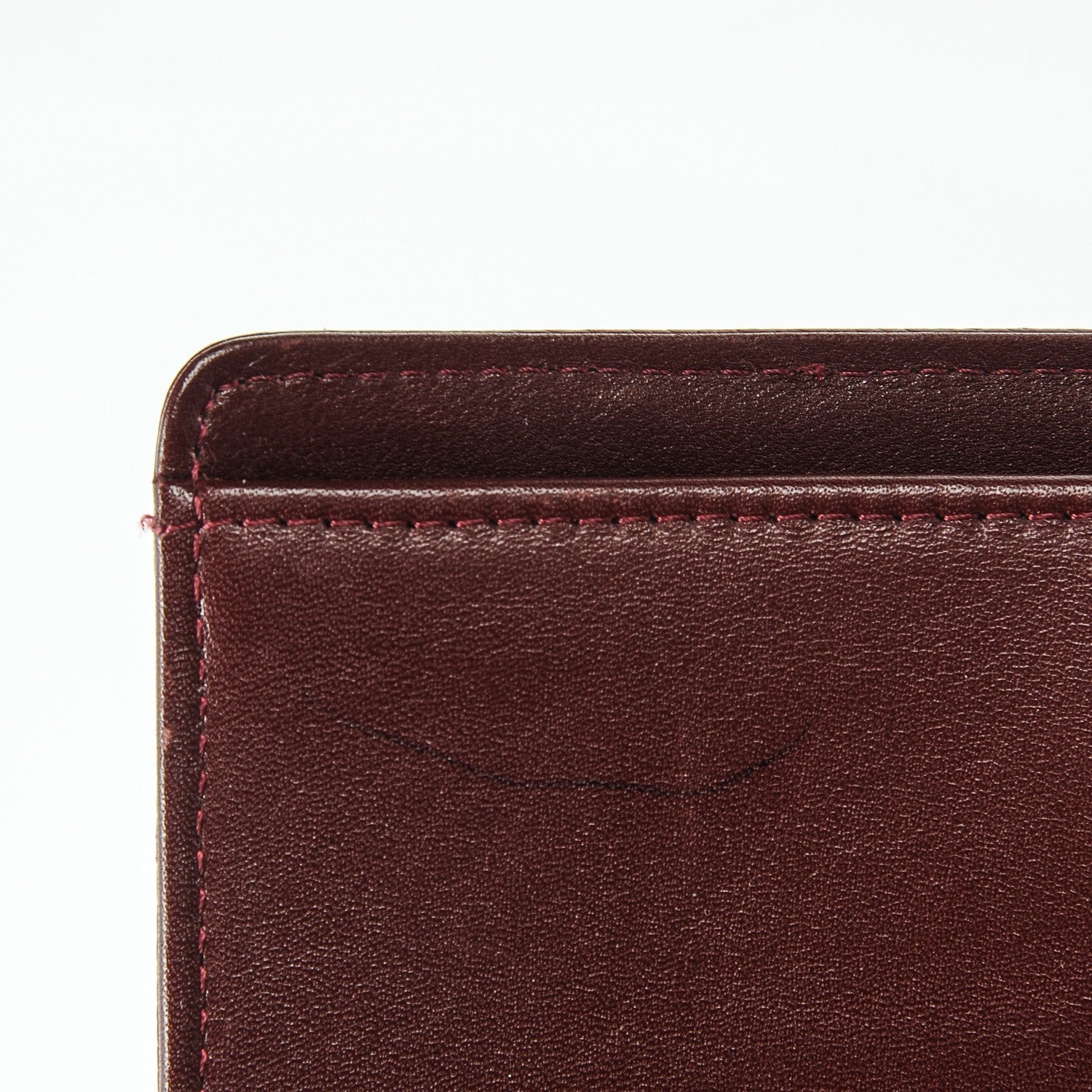 Chanel Caviar Timeless CC Yen Wallet Burgundy 8 of 11
