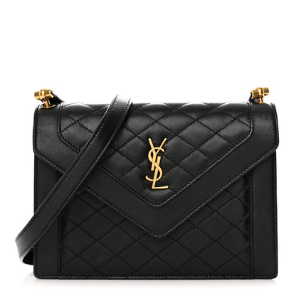 Saint Laurent Lambskin Quilted Mini Gaby Satchel Black 1 of 15