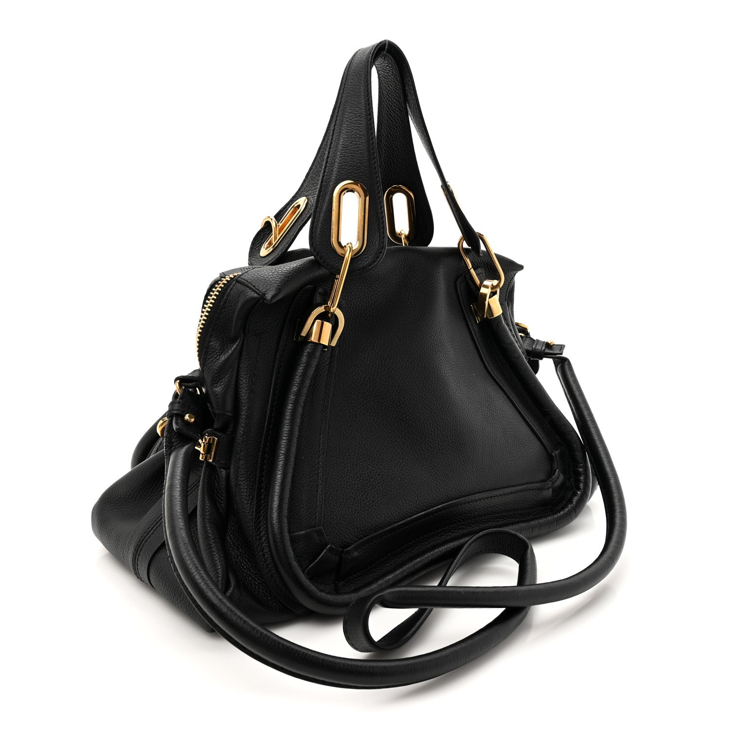 Chloe Calfskin Medium Paraty Black 3 of 9