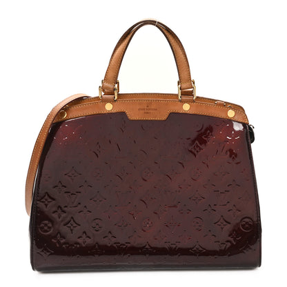 Louis Vuitton Vernis Brea GM  Amarante 1 of 10