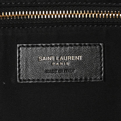 Saint Laurent Lambskin Quilted Maxi Icare Shopping Tote  Rouge Cabernet 7 of 11