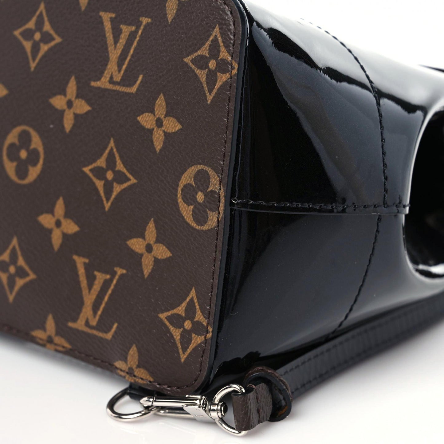 Patent Monogram Hot Springs Backpack Black