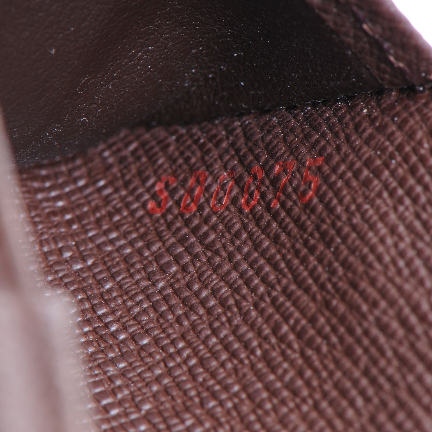 Damier Zippe Zipped Compact Wallet