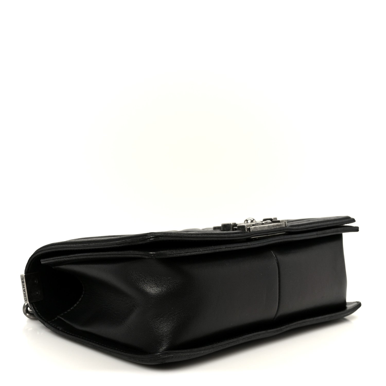 Chanel Lambskin Quilted Medium Boy Flap Black 4 of 10