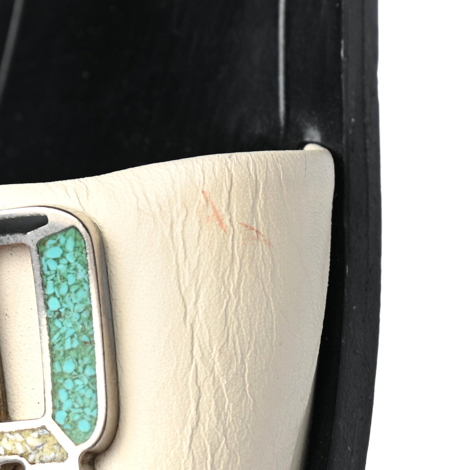 Christian Dior Calfskin Dio(r)evolution 10mm Slide Sandals 37 Off White 9 of 9