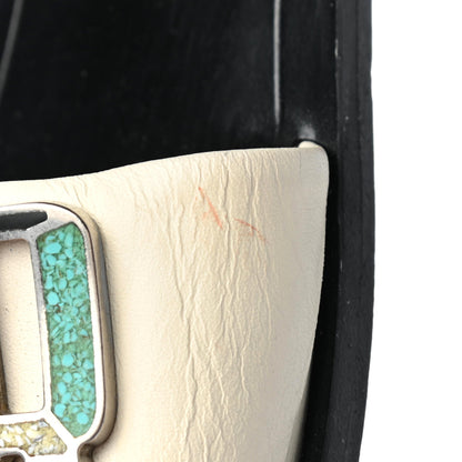 Christian Dior Calfskin Dio(r)evolution 10mm Slide Sandals 37 Off White 9 of 9