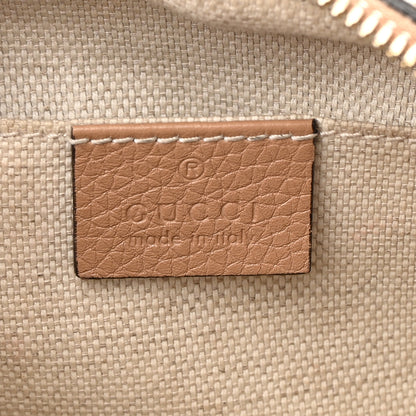 Gucci Pebbled Calfskin Small Soho Disco Bag Camelia 6 of 16