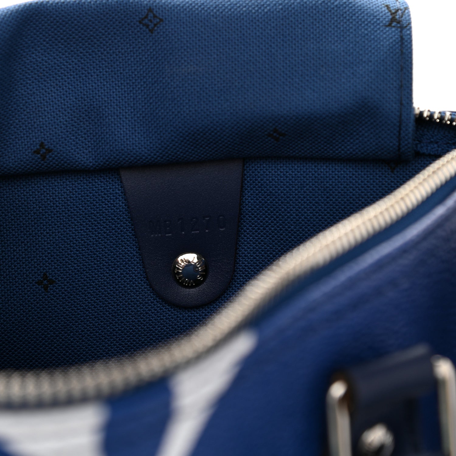 Louis Vuitton Monogram Escale Speedy Bandouliere 30 Blue 7 of 10