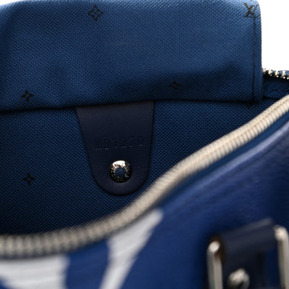 Louis Vuitton Monogram Escale Speedy Bandouliere 30 Blue 7 of 10