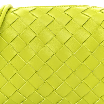 Bottega Veneta Nappa Intrecciato Mini Loop Camera Bag Acid Kiwi 7 of 9