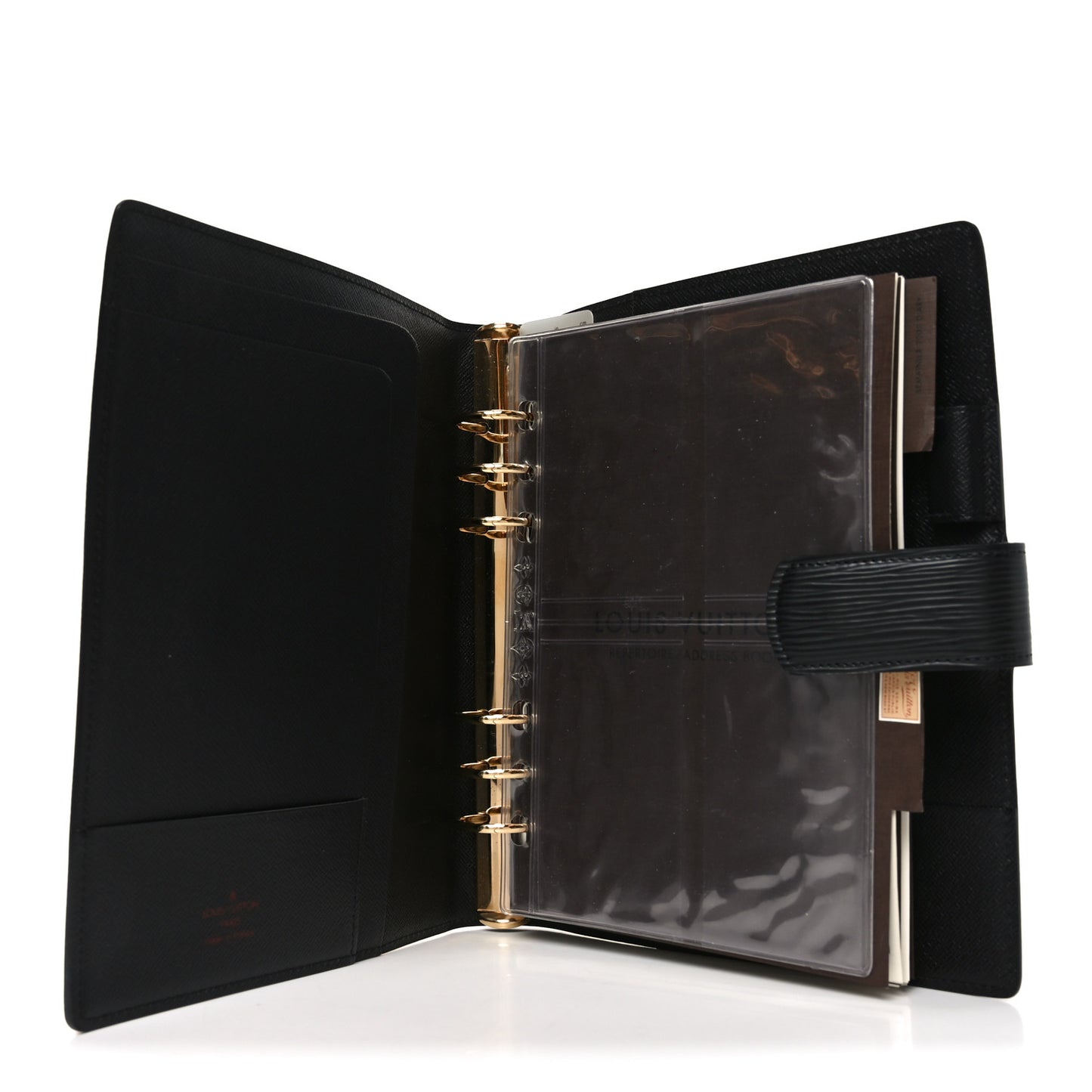 Epi Large Ring Agenda Cover Black
