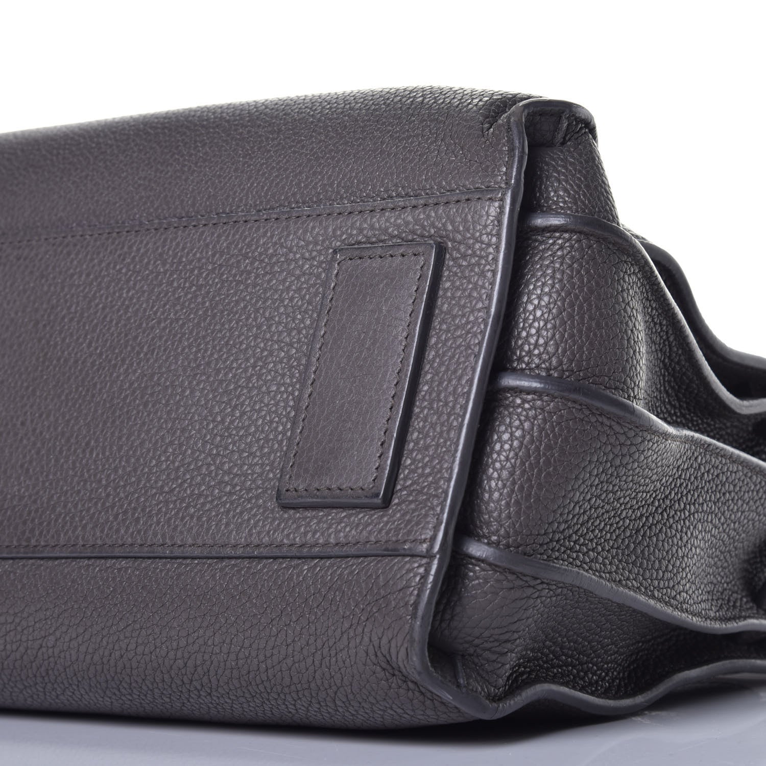 Saint Laurent Grained Calfskin Baby Sac De Jour Souple Coal 9 of 10