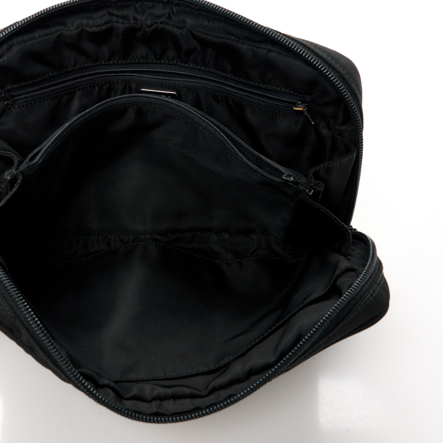 Prada Tessuto Nylon Vela Cosmetic Pouch Black 5 of 11