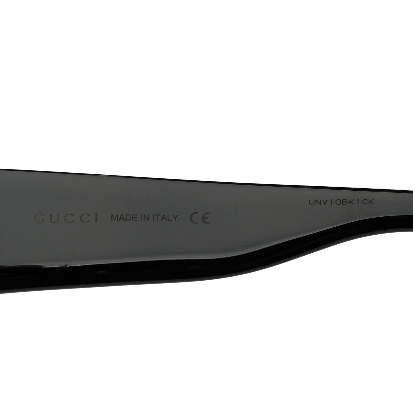 Acetate Square Frame Sunglasses GG0141S Black
