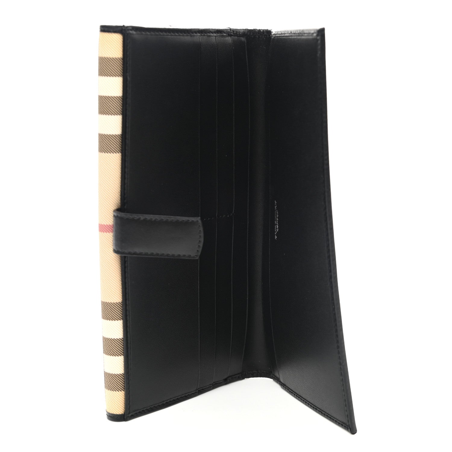 Burberry House Check Continental Wallet Black 7 of 9