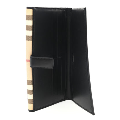 Burberry House Check Continental Wallet Black 7 of 9