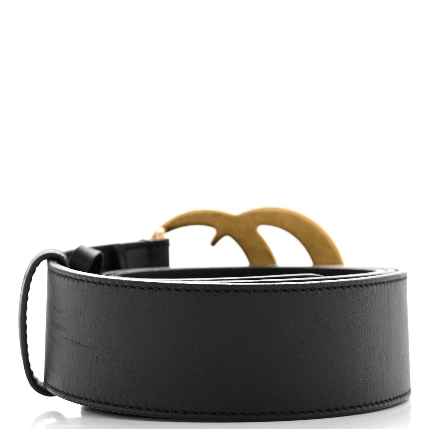 Calfskin Double G 40mm Belt 95 38 Black